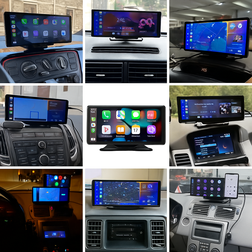 Navigatie Auto Universala | Apple CarPlay/Android Auto | 10 inc |