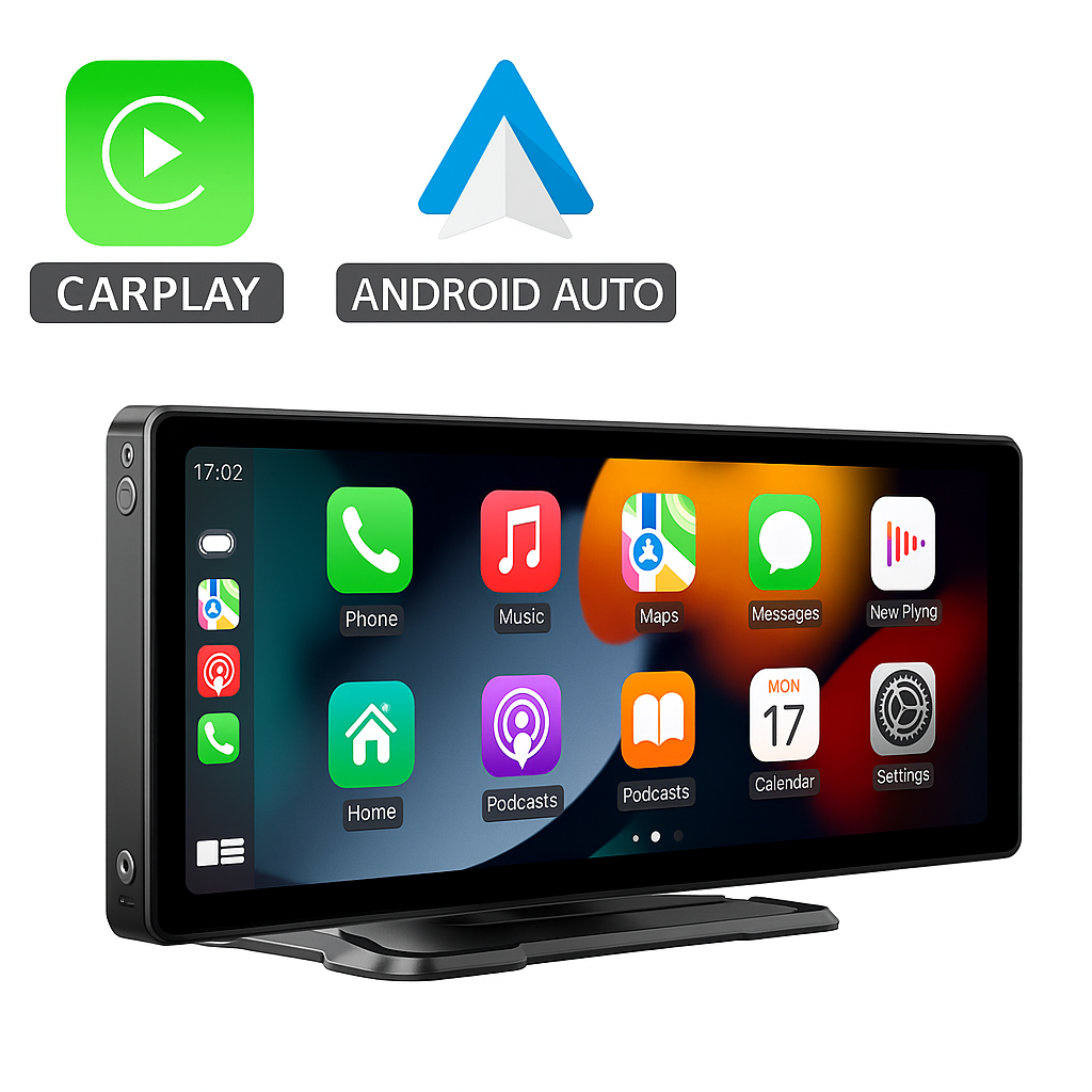 Navigatie Auto Universala | Apple CarPlay/Android Auto | 10 inc |
